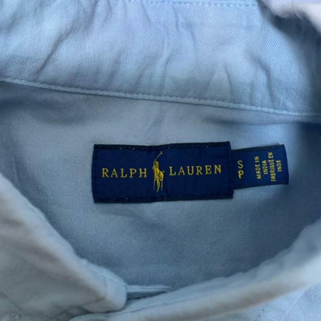 Ralph Lauren(ラルフローレン)のRalphLauren(ラルフローレン) ワンピース サイズS レディース - ライトブルー 半袖/ロング/シャツワンピ レディースのワンピース(その他)の商品写真