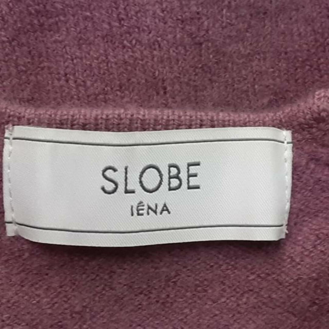 SLOBE IENA(スローブイエナ) 長袖セーター レディース - パープル Vネック レディースのトップス(ニット/セーター)の商品写真
