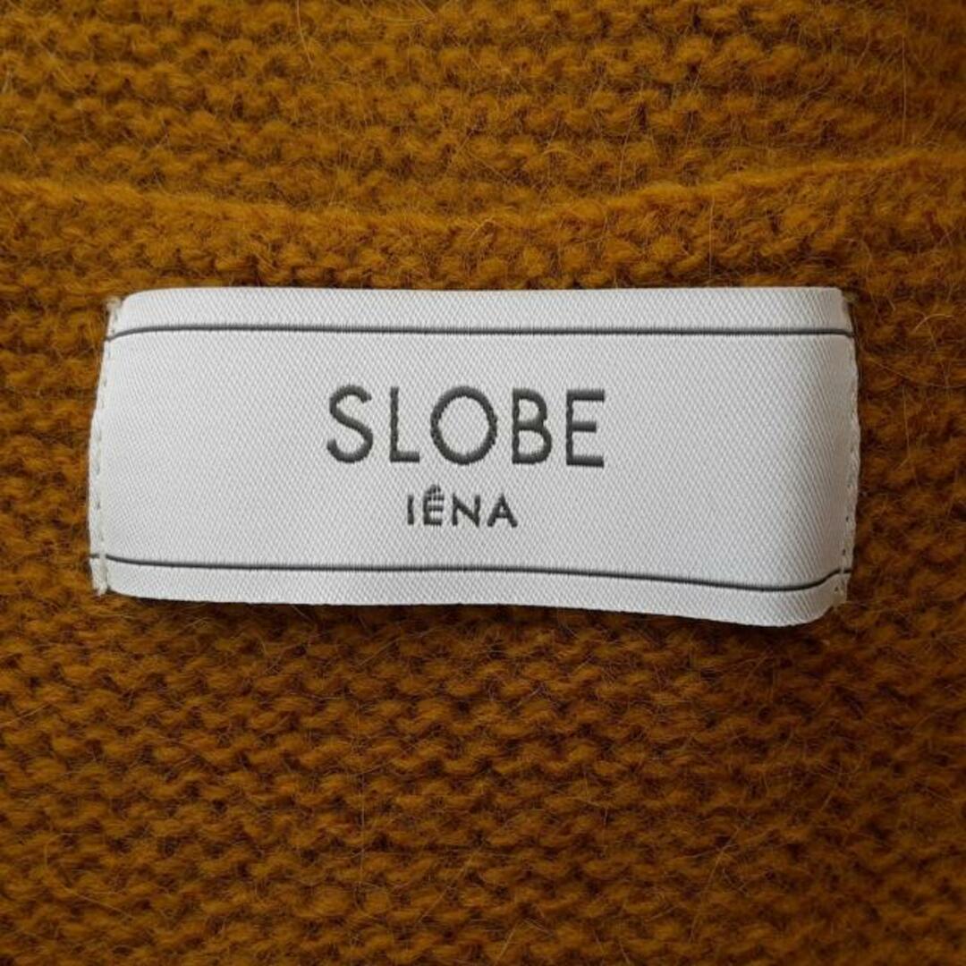 SLOBE IENA(スローブイエナ) 長袖セーター レディース美品  - ダークイエロー クルーネック レディースのトップス(ニット/セーター)の商品写真