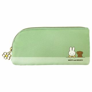 ミッフィー(miffy)のミッフィー＆スナッフィー ペンケース（グリーン） 文具 文房具 miffy and snuffy 23AW(ノートPC)