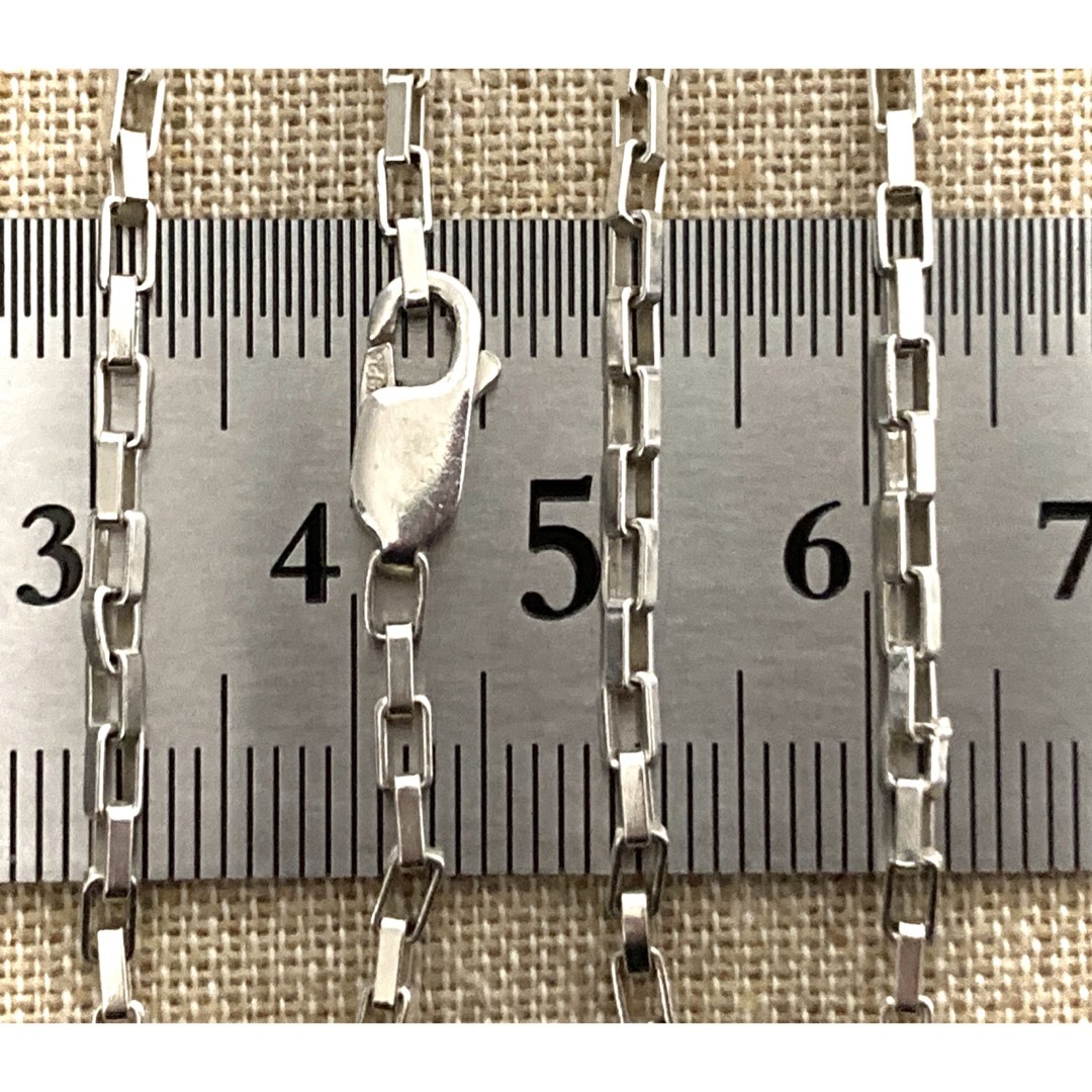 Gucci(グッチ)の正規品 GUCCI/グッチ スクエアチェーンネックレス(約47.2cm) レディースのアクセサリー(ネックレス)の商品写真