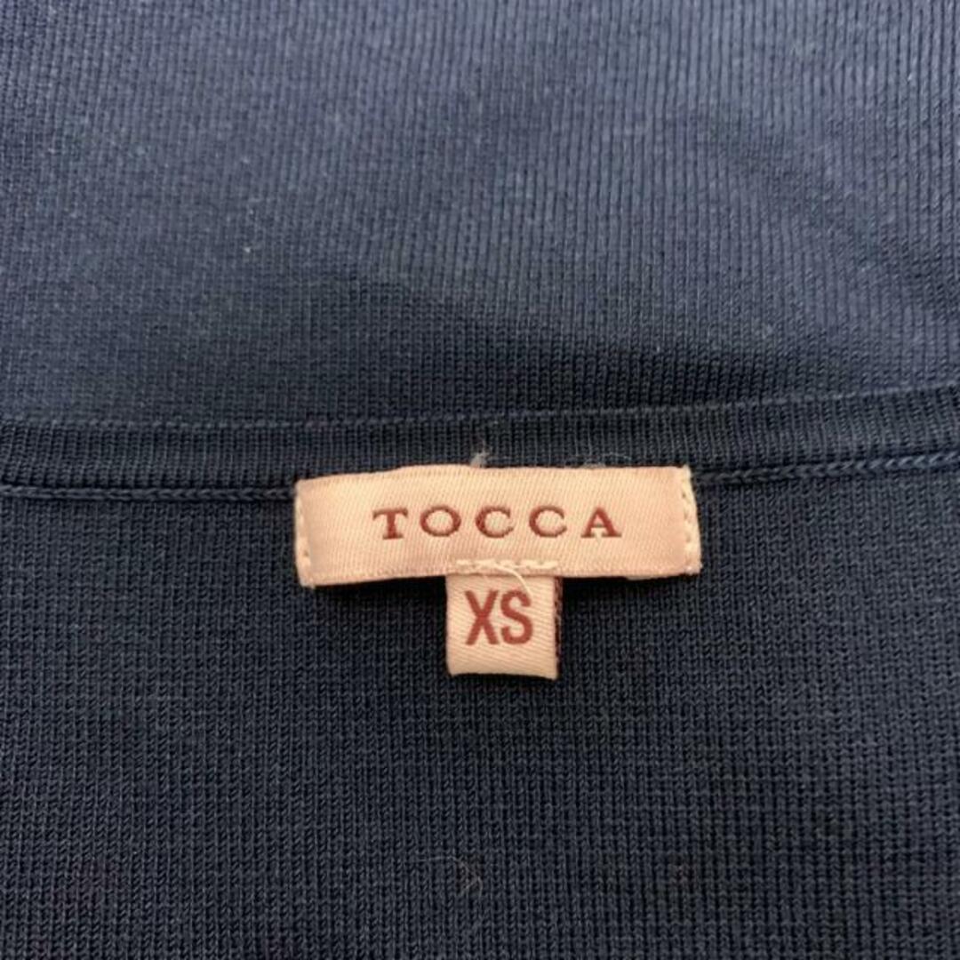 TOCCA(トッカ)のTOCCA(トッカ) ボレロ サイズXS レディース美品  - ネイビー 長袖/ニット レディースのトップス(ボレロ)の商品写真