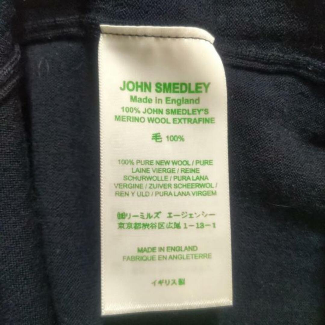 JOHN SMEDLEY(ジョンスメドレー)のJOHN SMEDLEY(ジョンスメドレー) 長袖セーター サイズM レディース美品  - ネイビー タートルネック レディースのトップス(ニット/セーター)の商品写真