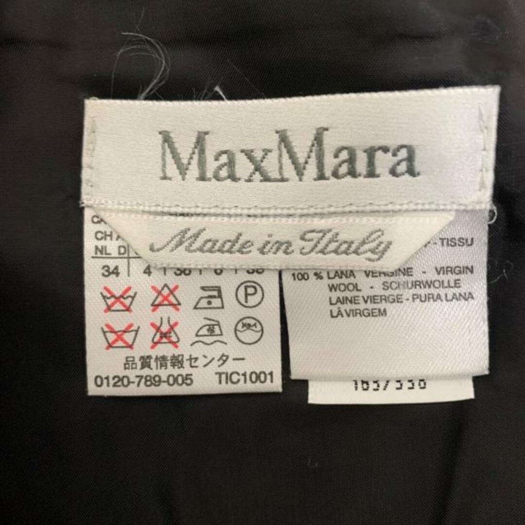 Max Mara(マックスマーラ)のMax Mara(マックスマーラ) 巻きスカート サイズ38 S レディース - 黒 ひざ丈 レディースのスカート(その他)の商品写真