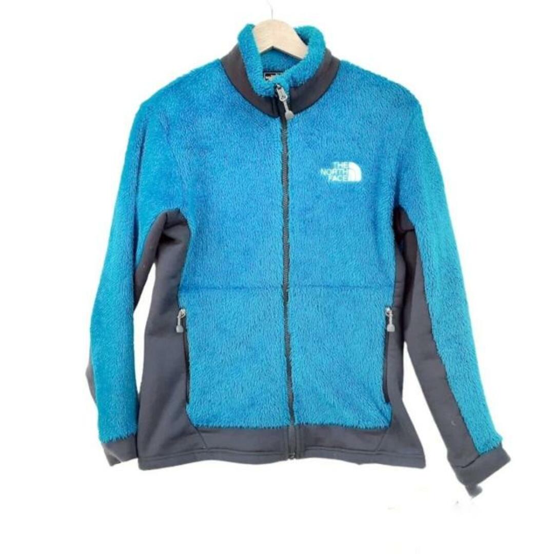 THE NORTH FACE(ザノースフェイス)のTHE NORTH FACE(ノースフェイス) ブルゾン サイズL レディース美品  - ライトブルー×ダークグレー 長袖/SUMMIT SERIES/秋/冬 レディースのジャケット/アウター(ブルゾン)の商品写真