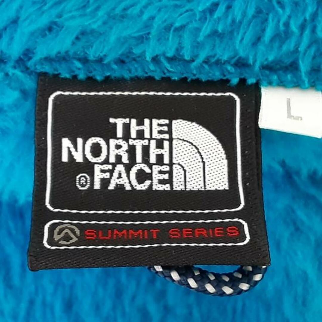 THE NORTH FACE(ザノースフェイス)のTHE NORTH FACE(ノースフェイス) ブルゾン サイズL レディース美品  - ライトブルー×ダークグレー 長袖/SUMMIT SERIES/秋/冬 レディースのジャケット/アウター(ブルゾン)の商品写真