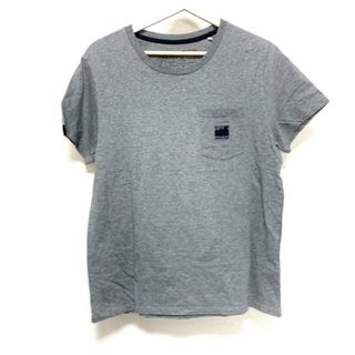 パタゴニア(patagonia)のPatagonia(パタゴニア) 半袖Tシャツ サイズS ユニセックス美品  - グレー クルーネック(Tシャツ(半袖/袖なし))