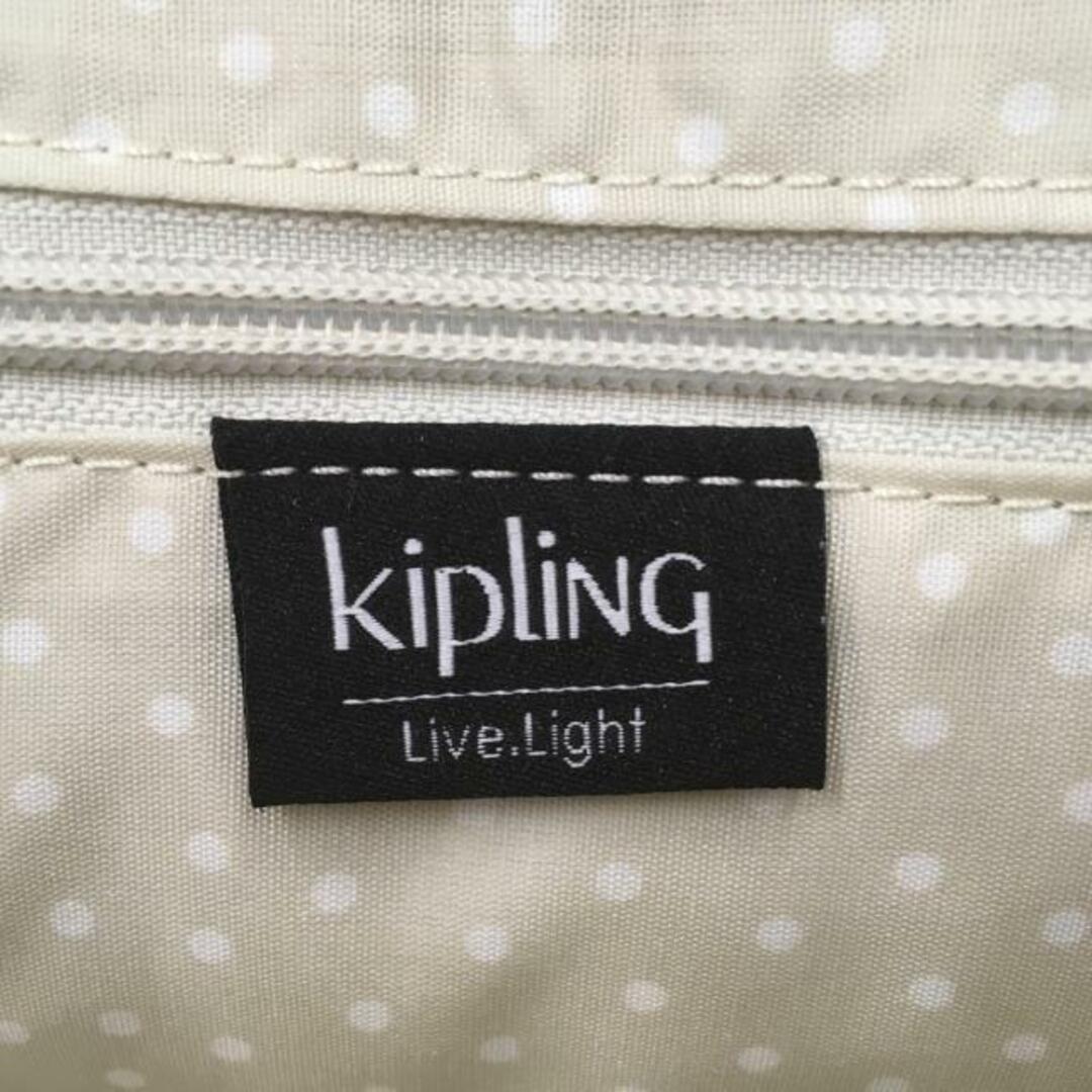 kipling(キプリング)のKipling(キプリング) リュックサック - 白×黒 ナイロン レディースのバッグ(リュック/バックパック)の商品写真