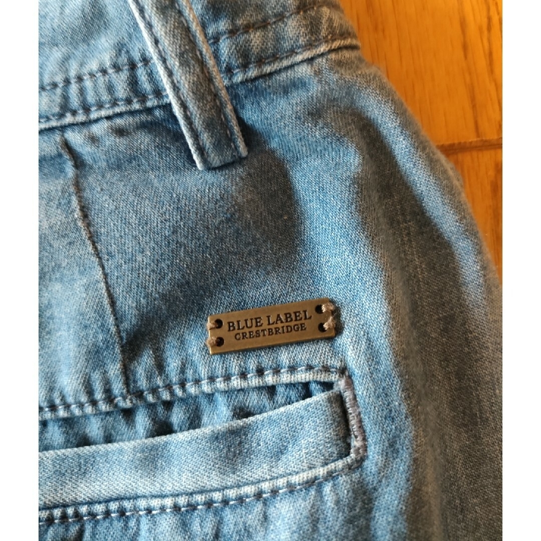 BLUE LABEL CRESTBRIDGE(ブルーレーベルクレストブリッジ)のブルーレーベルワイドパンツ レディースのパンツ(その他)の商品写真