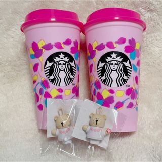 スターバックス(Starbucks)のスタバ　リユーザブルカップ　ベアリスタキャップ　SAKURA2024(容器)