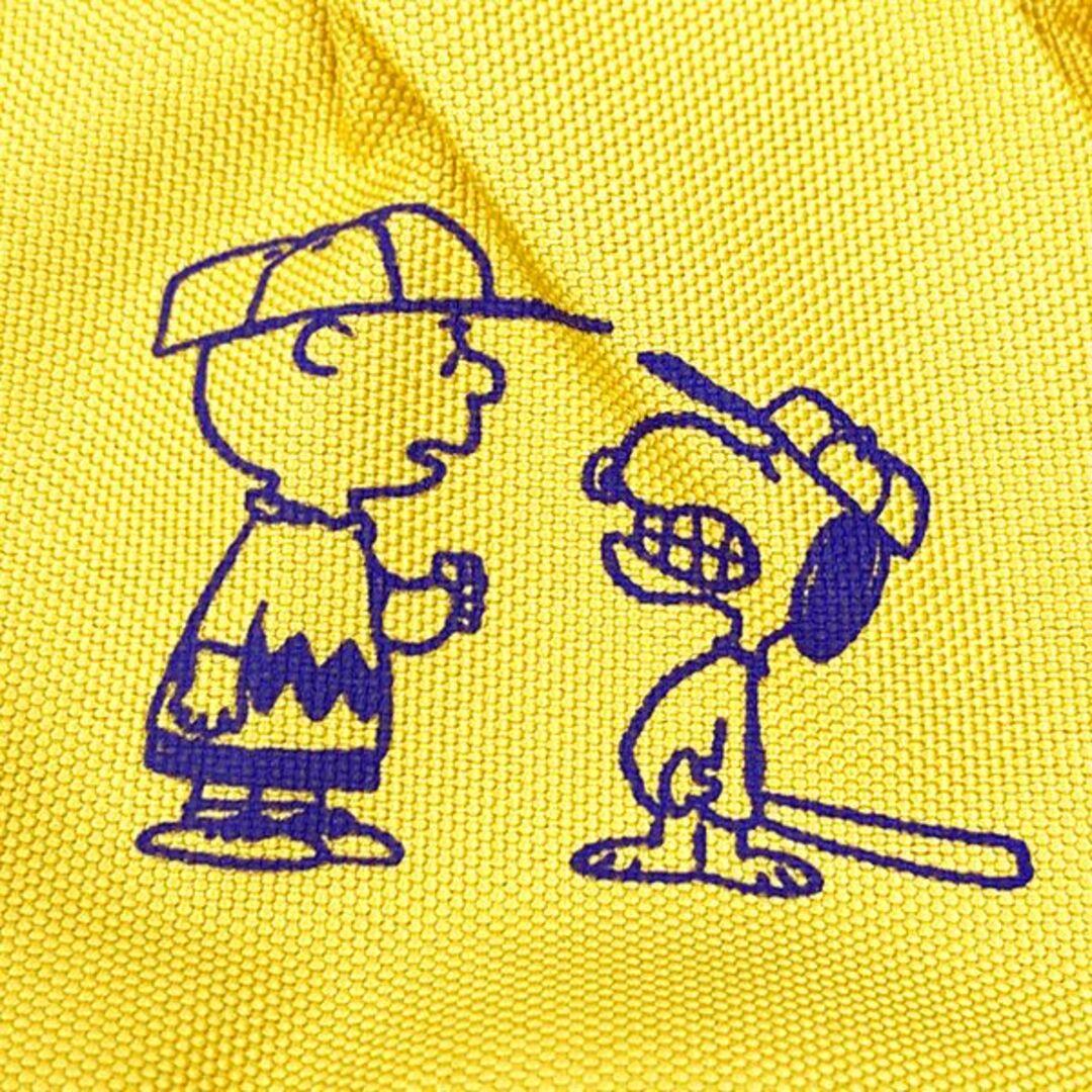 SNOOPY(スヌーピー)のスヌーピー トートバッグ OCHER PEANUTS イエロー ルートート レディースのバッグ(トートバッグ)の商品写真