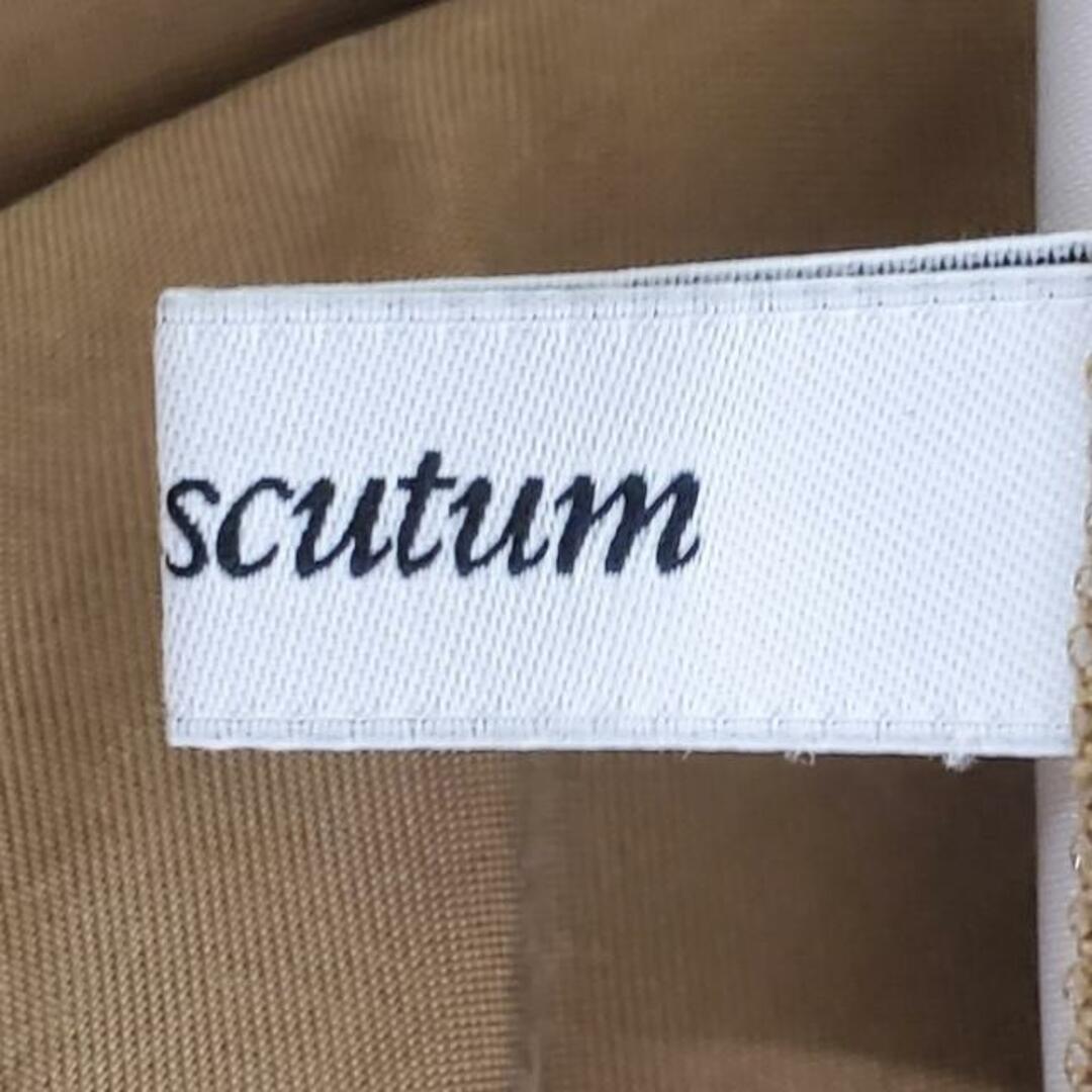 AQUA SCUTUM(アクアスキュータム)のAquascutum(アクアスキュータム) ワンピース サイズM レディース - ブラウン Vネック/ノースリーブ/マキシ丈 レディースのワンピース(その他)の商品写真