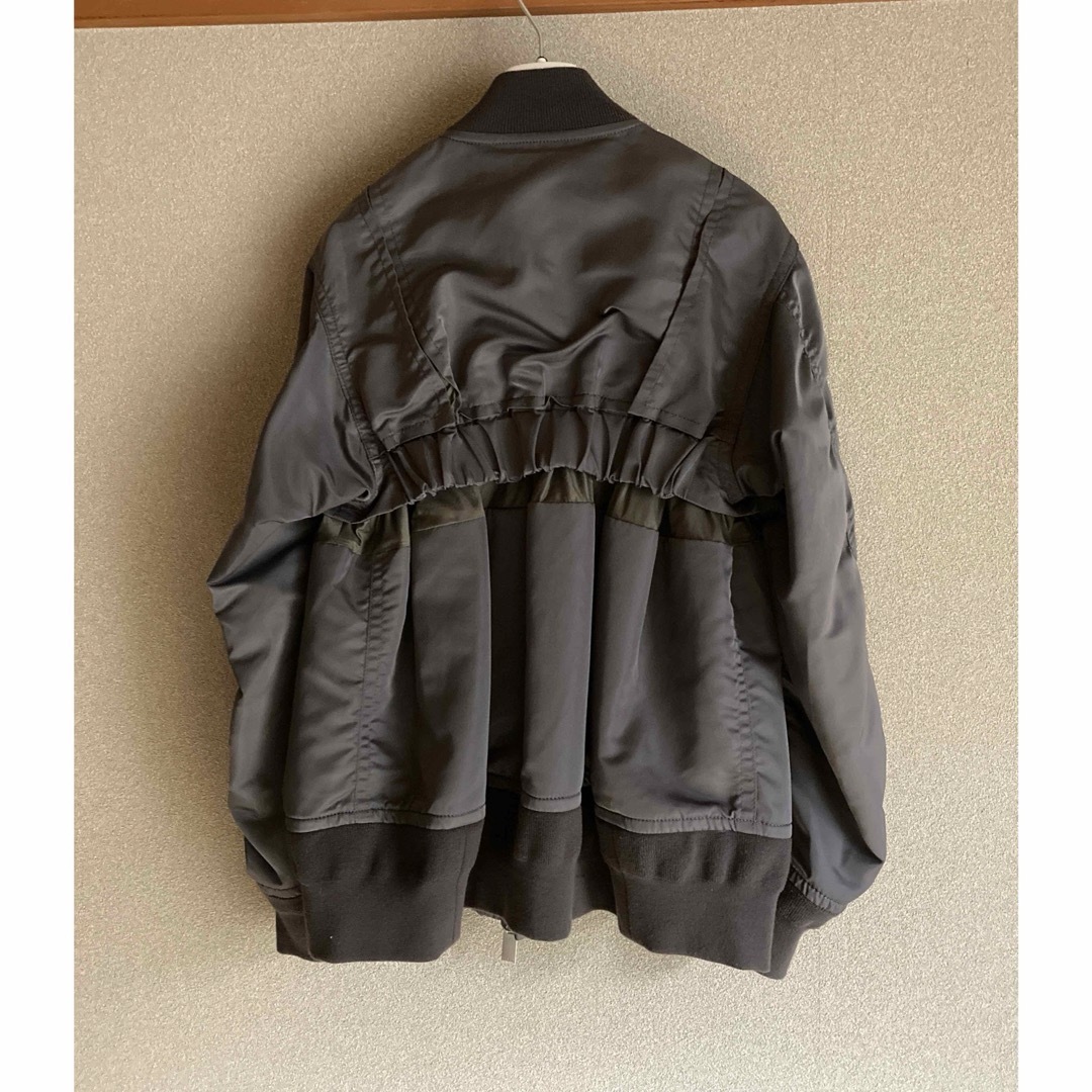 sacai(サカイ)のsacai Nylon Twill Mix Blouson     MA-1  レディースのジャケット/アウター(ブルゾン)の商品写真