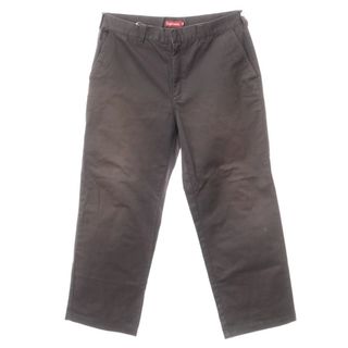 シュプリーム(Supreme)の【中古】シュプリーム Supreme 2023年春夏 Work Pant チノパンツ グレー【サイズ36】【メンズ】(ワークパンツ/カーゴパンツ)