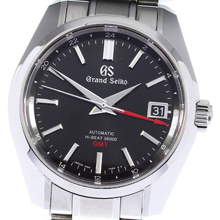 セイコー(SEIKO)のセイコー SEIKO SBGJ203/9S86-00A0 グランドセイコー メカニカル GMT 自動巻き メンズ 箱・保証書付き_802205(腕時計(アナログ))