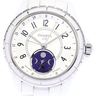 シャネル(CHANEL)のシャネル CHANEL H3404 J12 ファーズ ドゥ リュヌ ムーンフェイズ 自動巻き メンズ _802115(腕時計(アナログ))