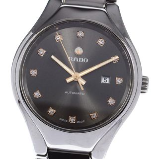 ラドー(RADO)のラドー RADO 561.0243.3 トゥルー 12Pダイヤ デイト 自動巻き レディース 美品 保証書付き_805124(腕時計)