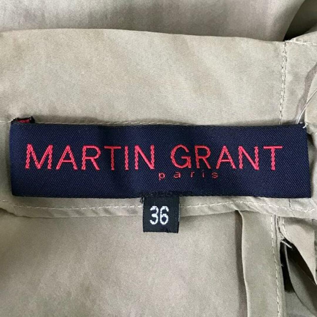 MARTIN GRANT(マーティングラント) ワンピース サイズ36 S レディース - カーキベージュ ノースリーブ/ロング レディースのワンピース(その他)の商品写真
