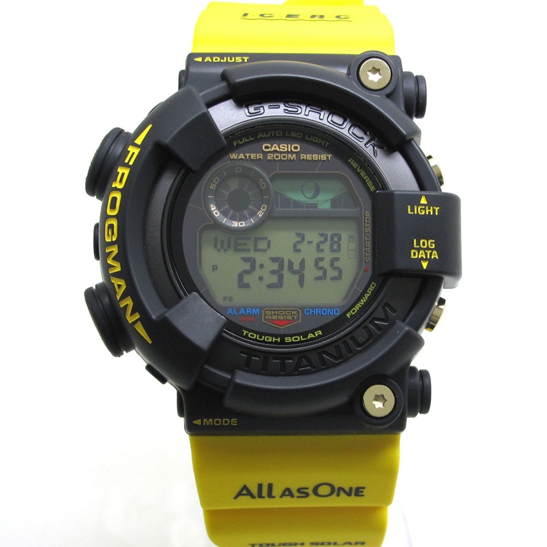 G-SHOCK(ジーショック)のCASIO (カシオ) 腕時計 G-SHOCK GW-8200K-9JR FROGMAN アイサーチ ジャパン コラボ ソーラー 美品【中古】 メンズの時計(腕時計(アナログ))の商品写真