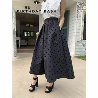 バースデーバッシュ(BIRTHDAY BASH)の美品★BIRTHDAY BASH ドットボリュームスカート 0223(その他)