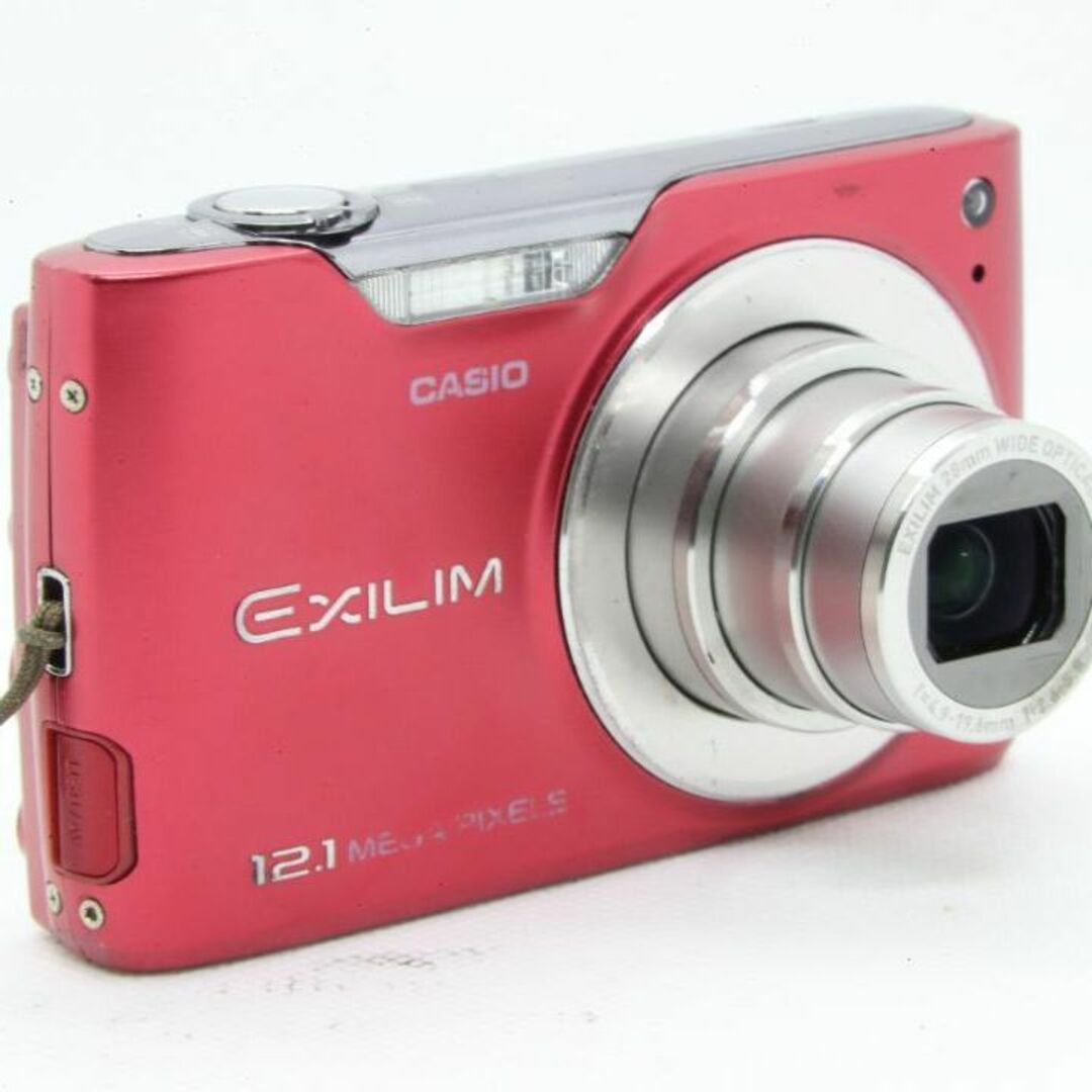 【A2361】 CASIO EXILIM EX-Z450 レッド カシオ スマホ/家電/カメラのカメラ(コンパクトデジタルカメラ)の商品写真