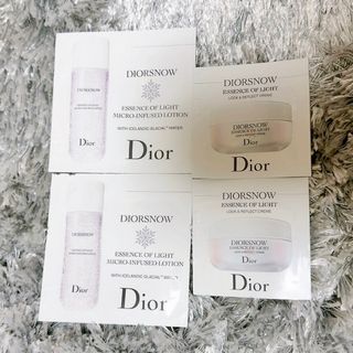 クリスチャンディオール(Christian Dior)のディオール スノーエッセンスオブライト サンプルセット(サンプル/トライアルキット)