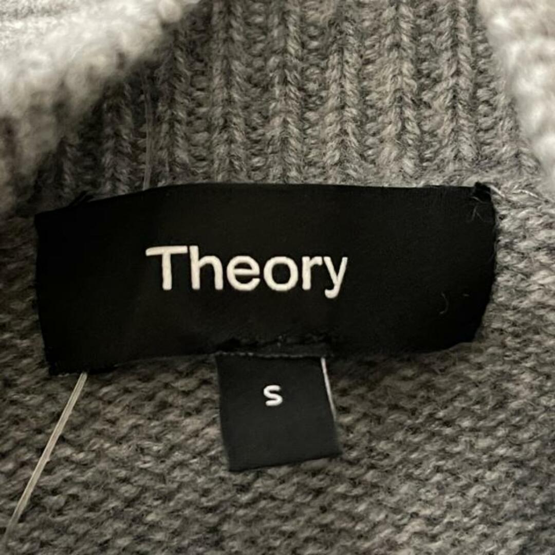 theory(セオリー)のtheory(セオリー) 長袖セーター サイズS レディース美品  - グレー ハイネック レディースのトップス(ニット/セーター)の商品写真