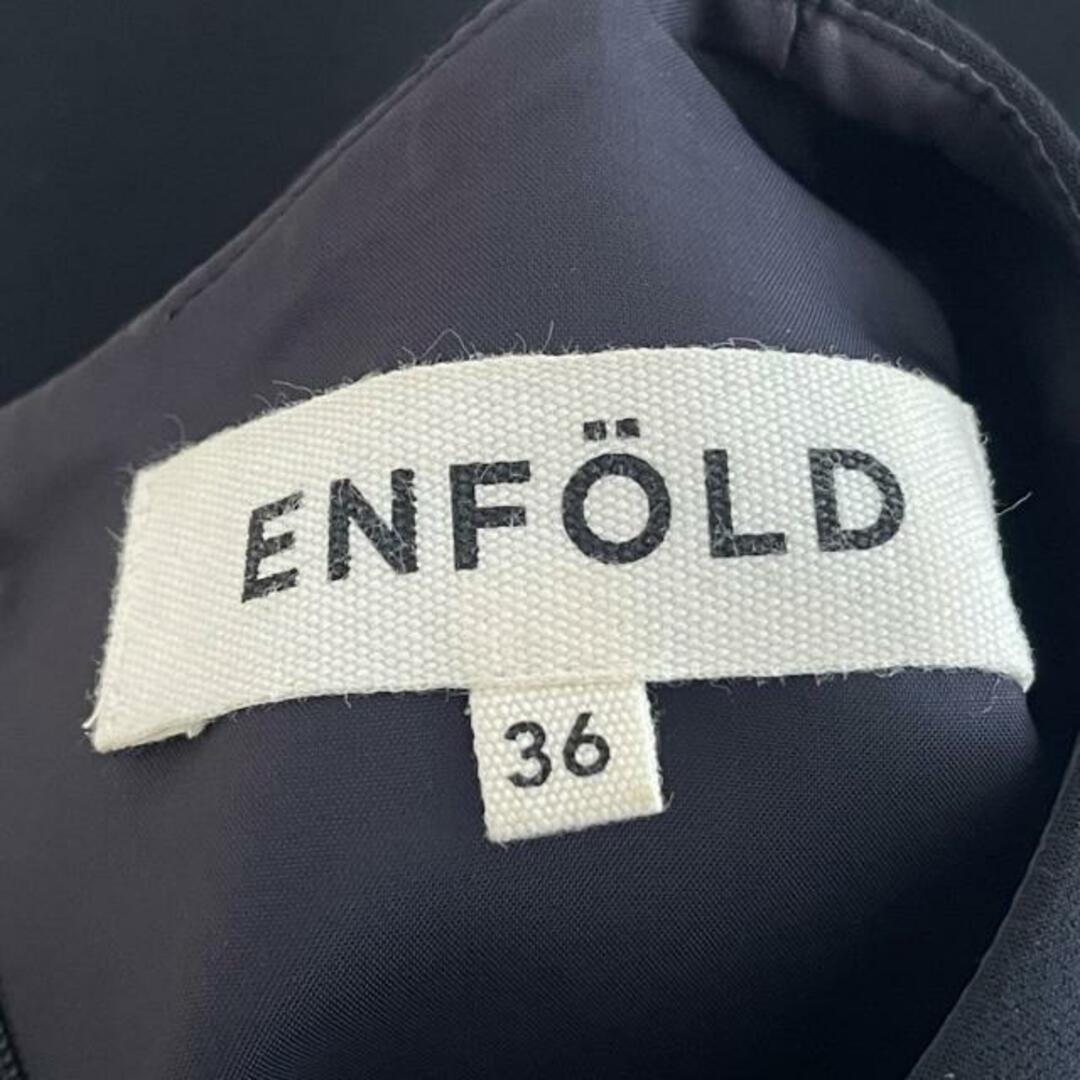 ENFOLD(エンフォルド)のENFOLD(エンフォルド) ワンピース サイズ36 S レディース - 黒 ノースリーブ/マキシ丈 レディースのワンピース(その他)の商品写真