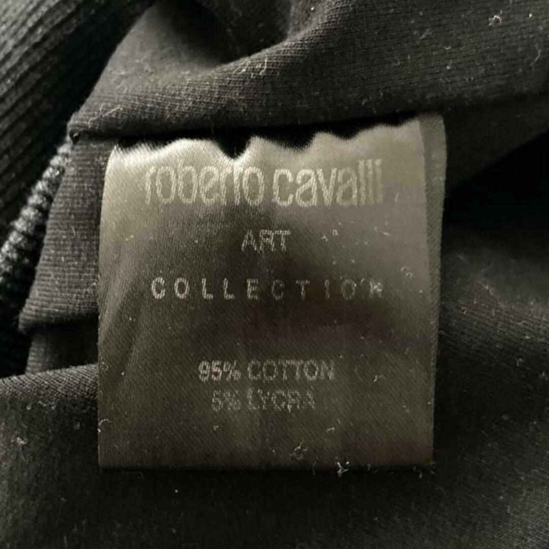 Roberto Cavalli(ロベルトカヴァリ)のRobertoCavalli(ロベルトカヴァリ) パーカー サイズLL レディース - アイボリー×ダークブラウン×黒 長袖/ラインストーン/豹柄 レディースのトップス(パーカー)の商品写真