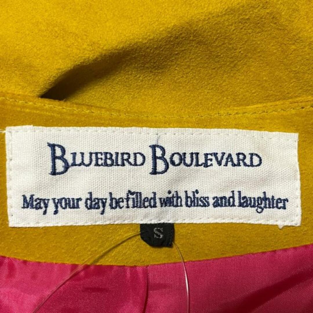 BLUEBIRD BOULEVARD(ブルーバードブルバード)のBLUEBIRDBOULEVARD(ブルーバード・ブルーバード) ロングスカート サイズS レディース - ダークイエロー スエード レディースのスカート(ロングスカート)の商品写真