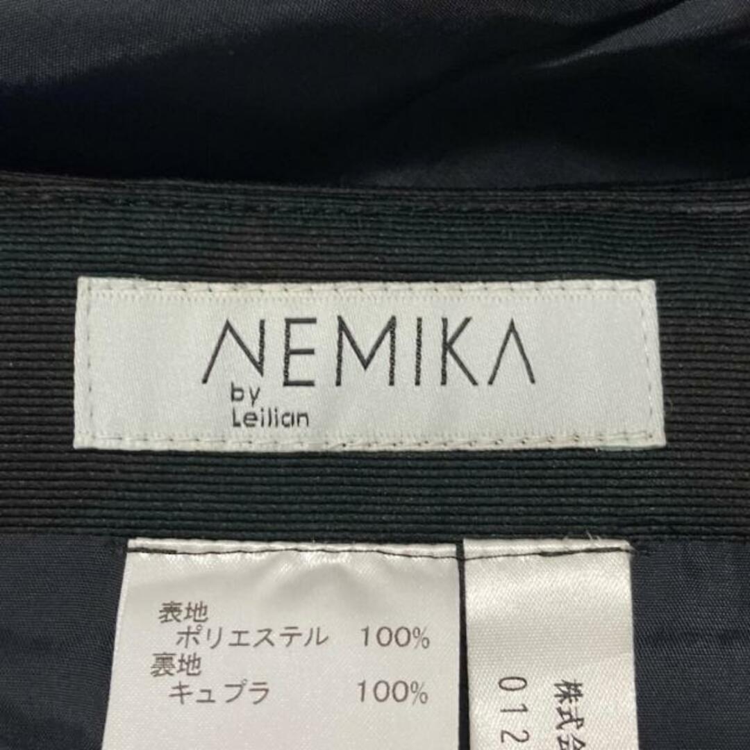 NEMIKA/NEMIKA by Leilian(ネミカ) スカート サイズ9 M レディース - ダークグリーン×ダークブラウン×ダークグレー ひざ丈/迷彩柄 レディースのスカート(その他)の商品写真