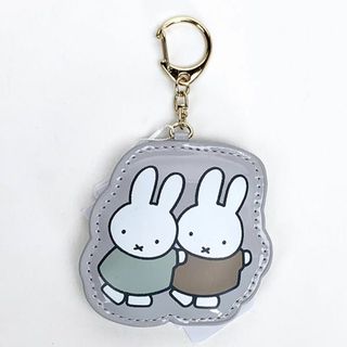 ミッフィー(miffy)のミッフィー キーホルダー GY クリアワンポイントシリーズ miffy グレー(その他)