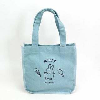 ミッフィー(miffy)のミッフィー miffy トートバッグ （アイス） かばん おいしいものシリーズ(トートバッグ)