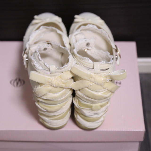 LIZ LISA(リズリサ)の♡ベロア厚底パンプス♡ レディースの靴/シューズ(ハイヒール/パンプス)の商品写真