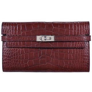 エルメス(Hermes)のエルメス ケリーウォレット ロング レディース 【中古】(財布)