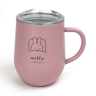 ミッフィー(miffy)のミッフィー miffy 蓋つきステンレスマグ (ピンク) 保温 保冷 コップ ギフト(マグカップ)