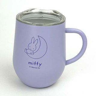 ミッフィー(miffy)のミッフィー miffy 蓋つきステンレスマグ (パープル) 保温 保冷 コップ ギフト(マグカップ)