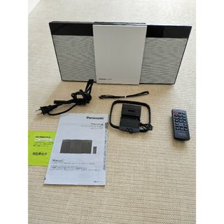 パナソニック(Panasonic)のパナソニック Panasonic コンパクトステレオシステム ホワイト SC-H(その他)