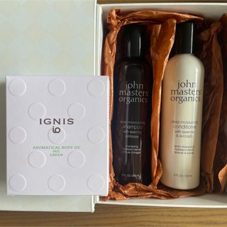 ジョンマスターオーガニック(John Masters Organics)のジョンマスターシャンプー・コンディショナー　イグニスボディ用日焼け止め乳液(シャンプー/コンディショナーセット)