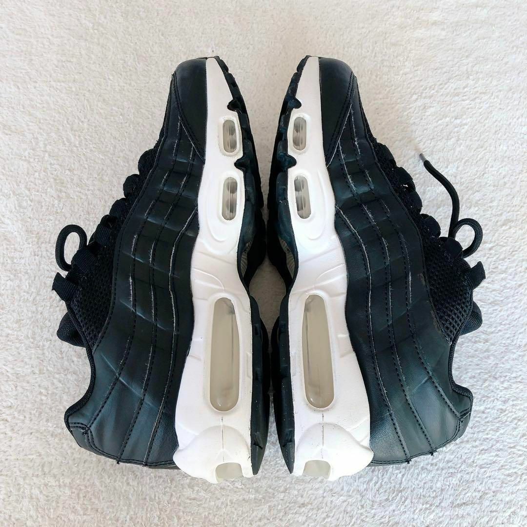 NIKE(ナイキ)の【状態良好】NIKE W AIR MAX 95 エアマックス 24.5cm 黒 レディースの靴/シューズ(スニーカー)の商品写真