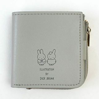 ミッフィー(miffy)のミッフィー miffy ハーフ財布/GY　miffy 財布 　 　 　(財布)