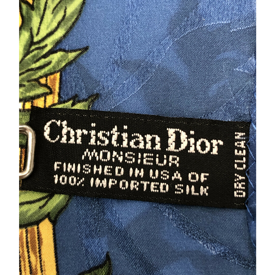 Christian Dior(クリスチャンディオール)のクリスチャンディオール スカーフ シルク100％ レディース レディースのファッション小物(バンダナ/スカーフ)の商品写真