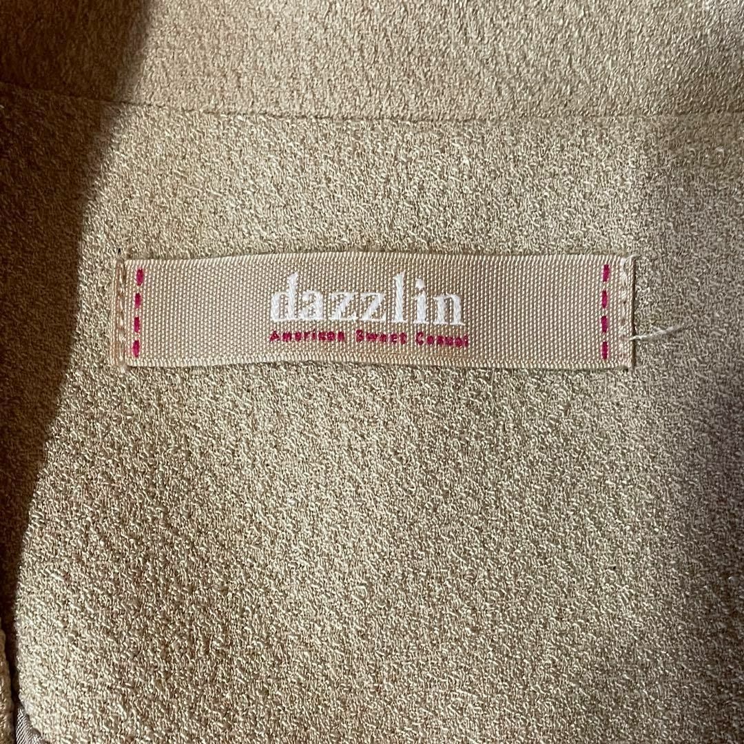 dazzlin(ダズリン)のdazzlin  ダズリン　レディース　テーラードジャケット　キャメル　F レディースのジャケット/アウター(テーラードジャケット)の商品写真