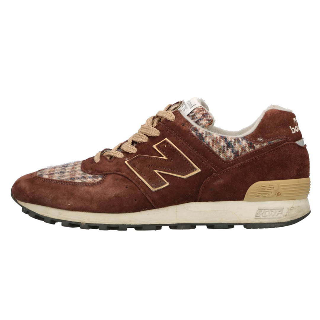 New Balance(ニューバランス)のNew Balance ニューバランス M576BHT Harris Tweed ハリスツイード ローカットスニーカー ブラウン US10 メンズの靴/シューズ(スニーカー)の商品写真