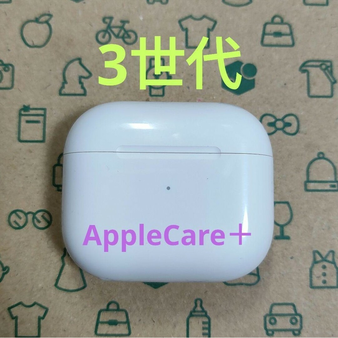 Apple(アップル)のApple AirPods 3世代 充電ケースのみ 269 スマホ/家電/カメラのオーディオ機器(ヘッドフォン/イヤフォン)の商品写真