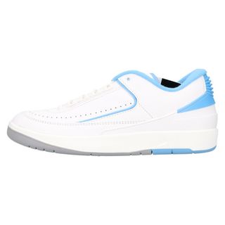 ナイキ(NIKE)のNIKE ナイキ AIR JORDAN 2 RETRO LOW エアジョーダンレトロ2 ローカットスニーカー ブルー/ホワイト US9.5 DV9956-104(スニーカー)