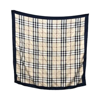 バーバリー(BURBERRY)のバーバリー スカーフ シルク100％ ノバチェック柄 レディース(バンダナ/スカーフ)