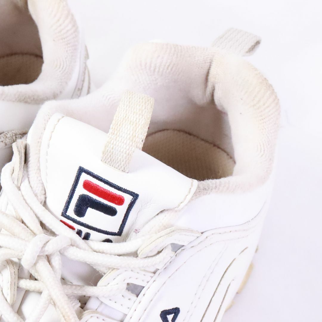 FILA(フィラ)のFILA フィラ 厚底 ディスラプター スニーカー　白　24.0 レディースの靴/シューズ(スニーカー)の商品写真