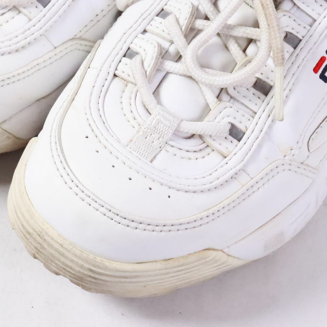 FILA(フィラ)のFILA フィラ 厚底 ディスラプター スニーカー　白　24.0 レディースの靴/シューズ(スニーカー)の商品写真