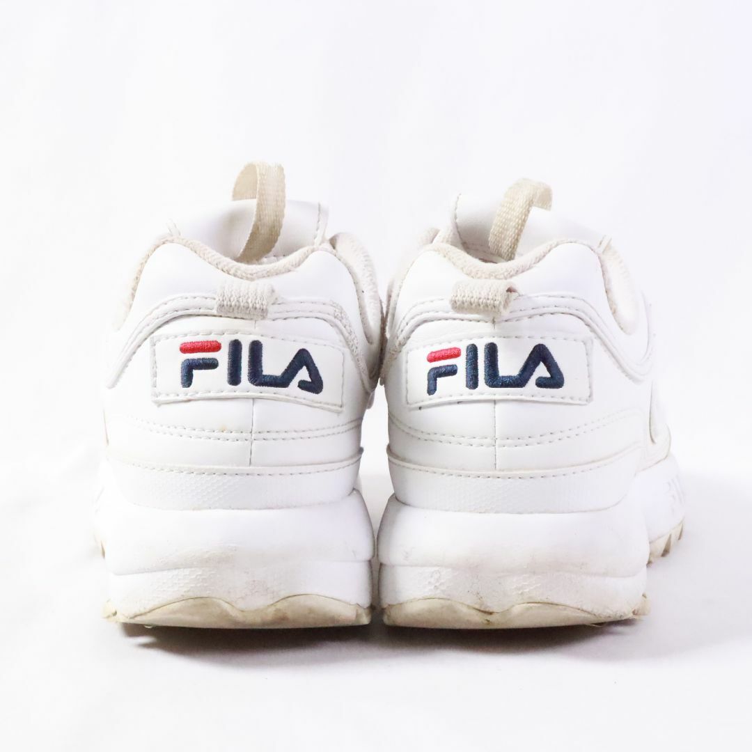 FILA(フィラ)のFILA フィラ 厚底 ディスラプター スニーカー　白　24.0 レディースの靴/シューズ(スニーカー)の商品写真